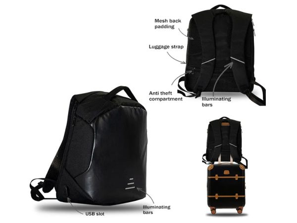 Anti Theft Backpack With charging slot - Image 4